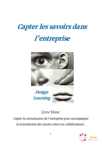 Page de garde livre blanc Design learning