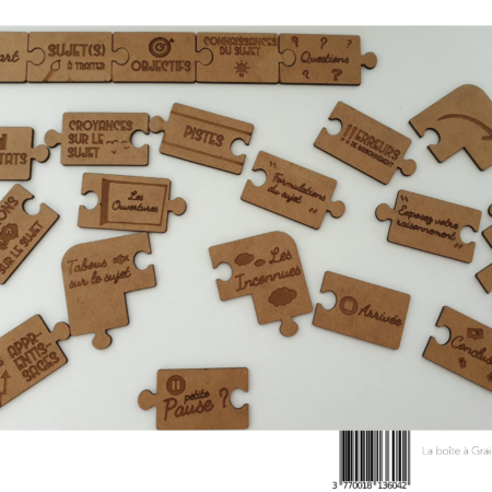 Puzzle café - Un puzzle en bois pour animer ses réunions