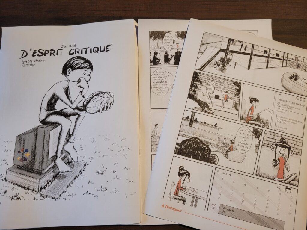 bandes dessinées sur l'esprit critique pour les adultes et pour les jeunes