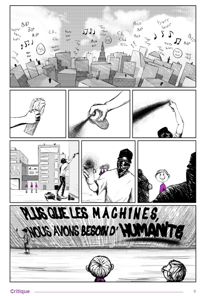 bandes dessinées sur l'esprit critique