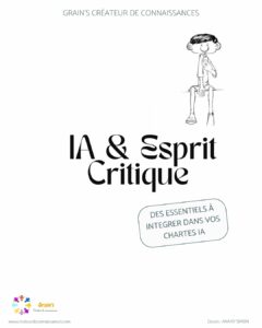 Un peu d'esprit critique dans vos chartes IA, de prise de recul sur nos usages de l'IA et de nouvelles médiations à envisager pour aller au-delà de discerner le vrai du faux. 

Surtout maintenant. 

Dessins : Anahy Simon